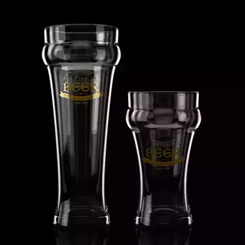 Beer Glass 007 - 50cl - 33cl - Custom Logo