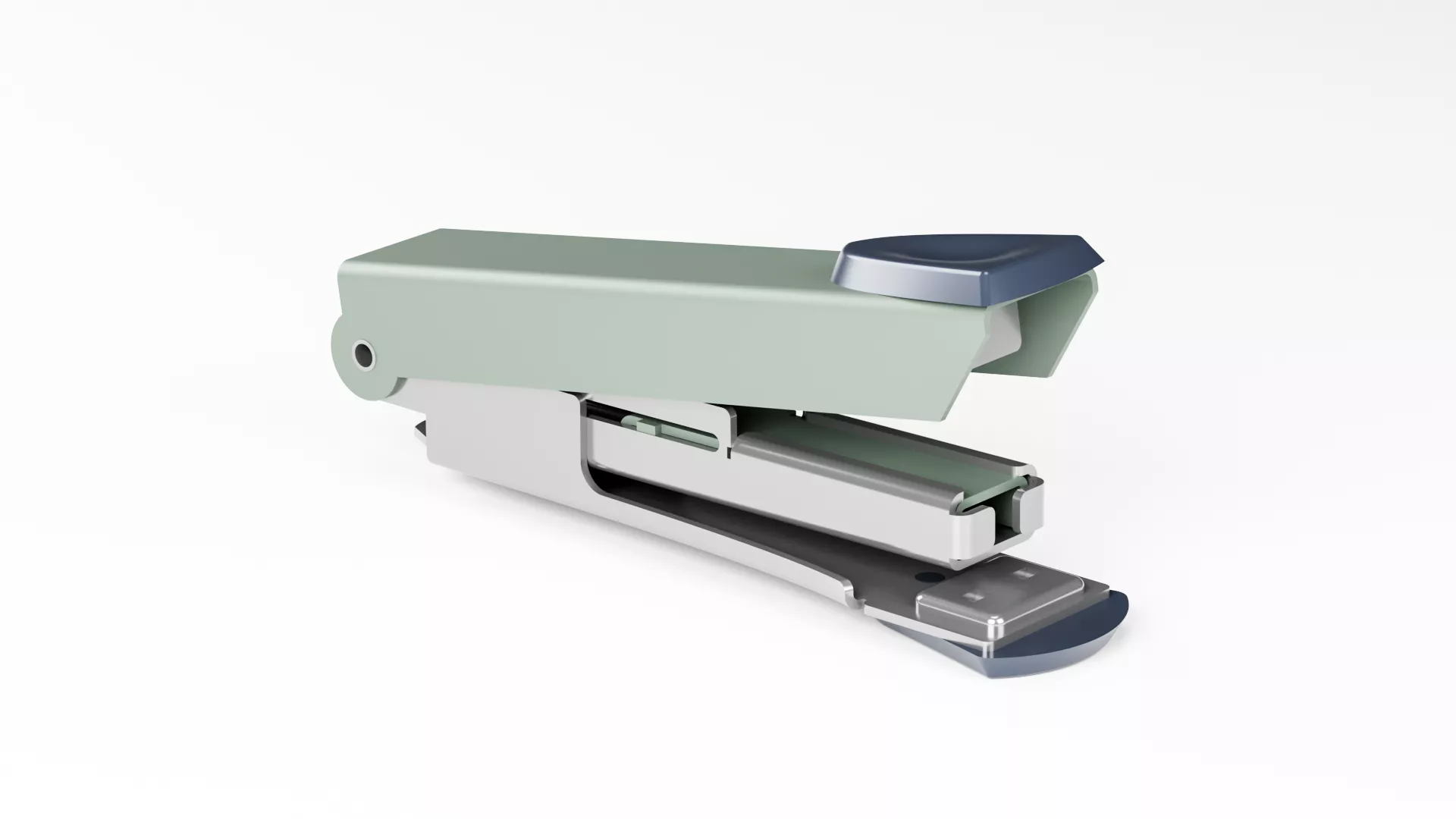 Office Desktop Stapler Tool Stationery Toolbox 3D 3D model