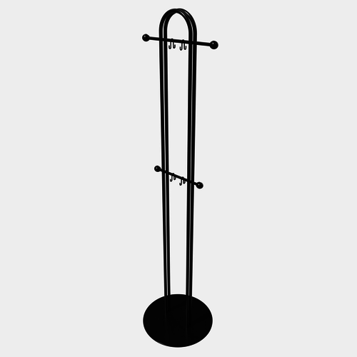 Hatrack metal jewelry stand