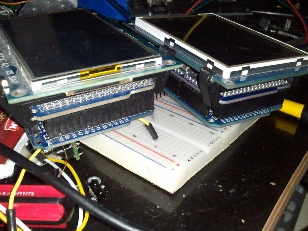 Arduino mega iteadstudio LCD shield holder free 3D model 3D printable ...