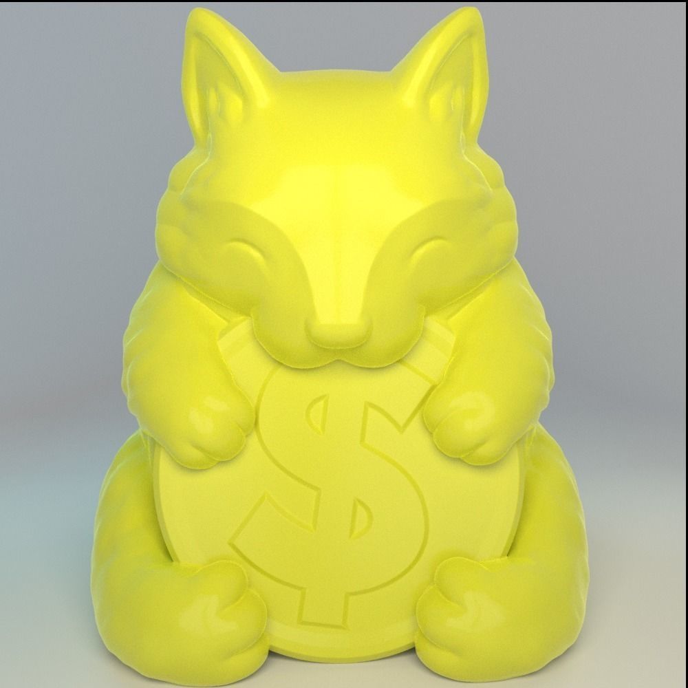 Cute Lucky Cat Free 3D print model