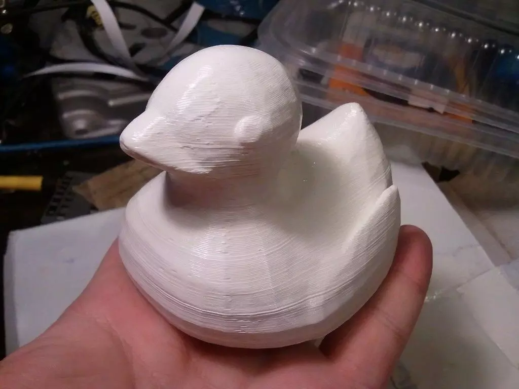 Ducky Swimming - Voice enabled version Free 3D print model