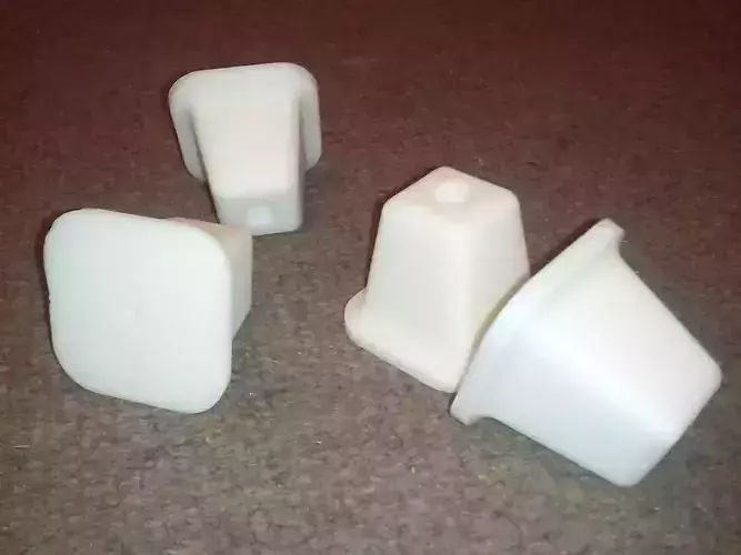 Printable furniture leg can be glued- screwed- nailed Free 3D print model