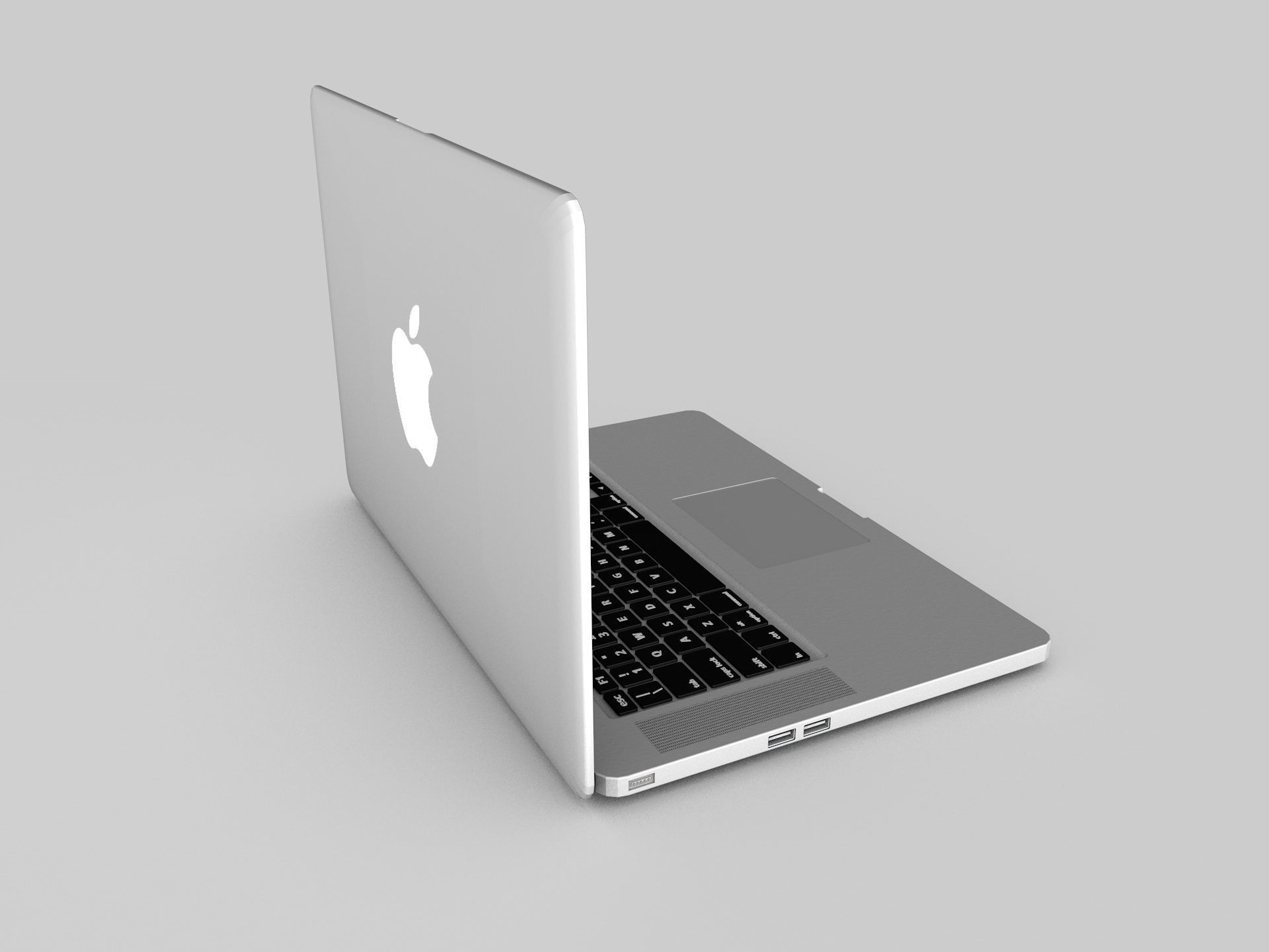 Apple MacBook Pro Retina 15 3D model_1