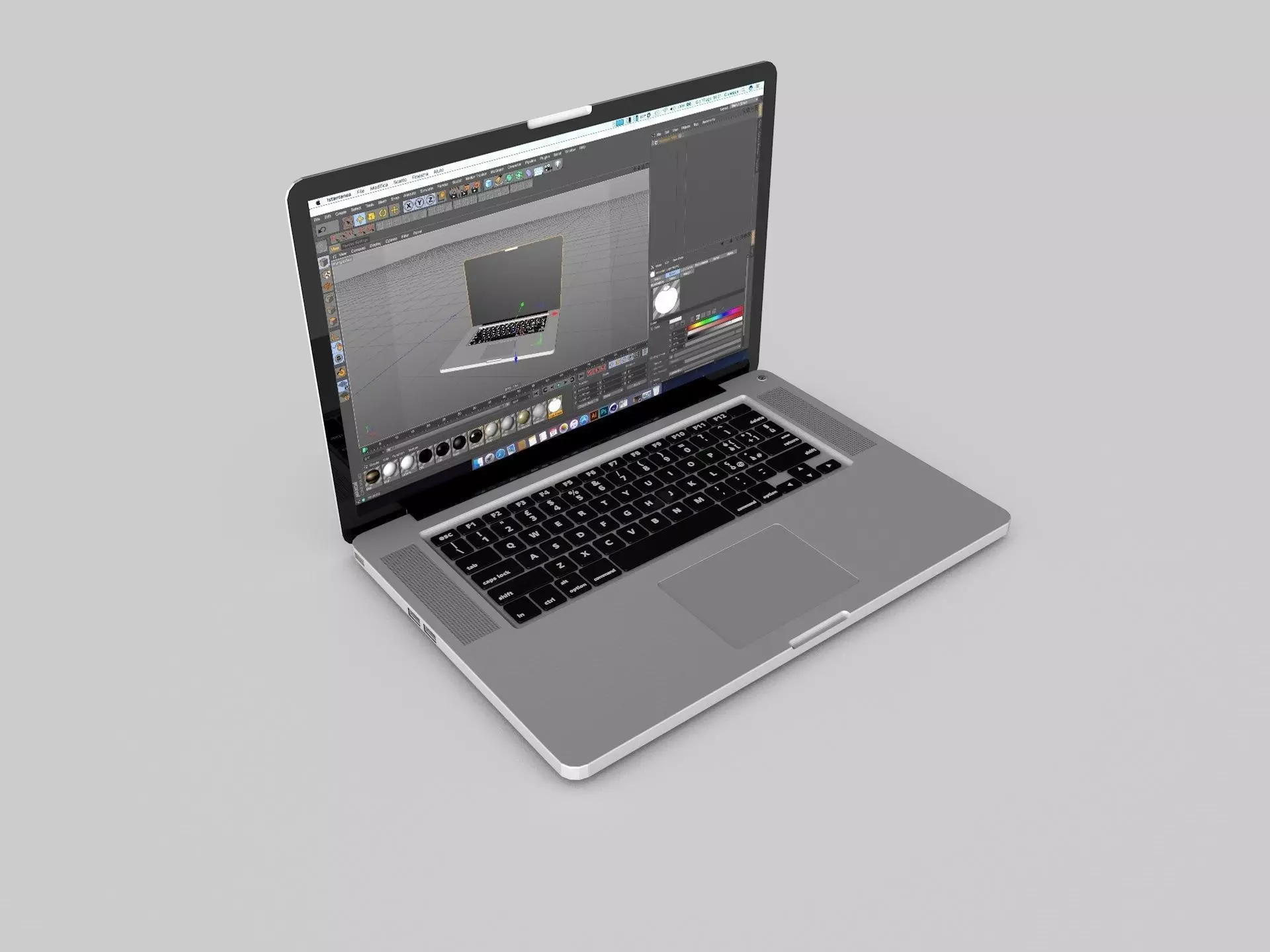 Apple MacBook Pro Retina 15 3D model_0