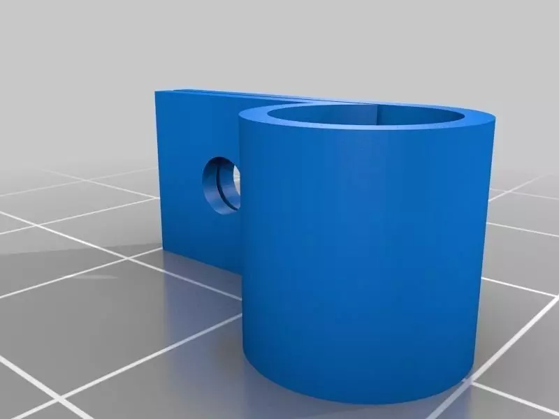 Small cable screw holder clip Free 3D print model