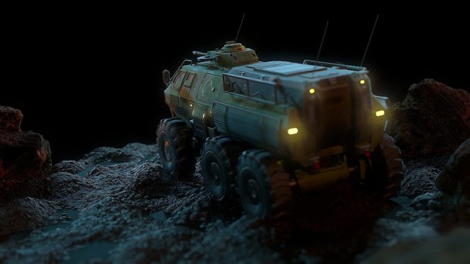 Armoured personnel carrier