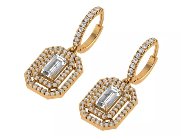 Bali Earrings 3D print model