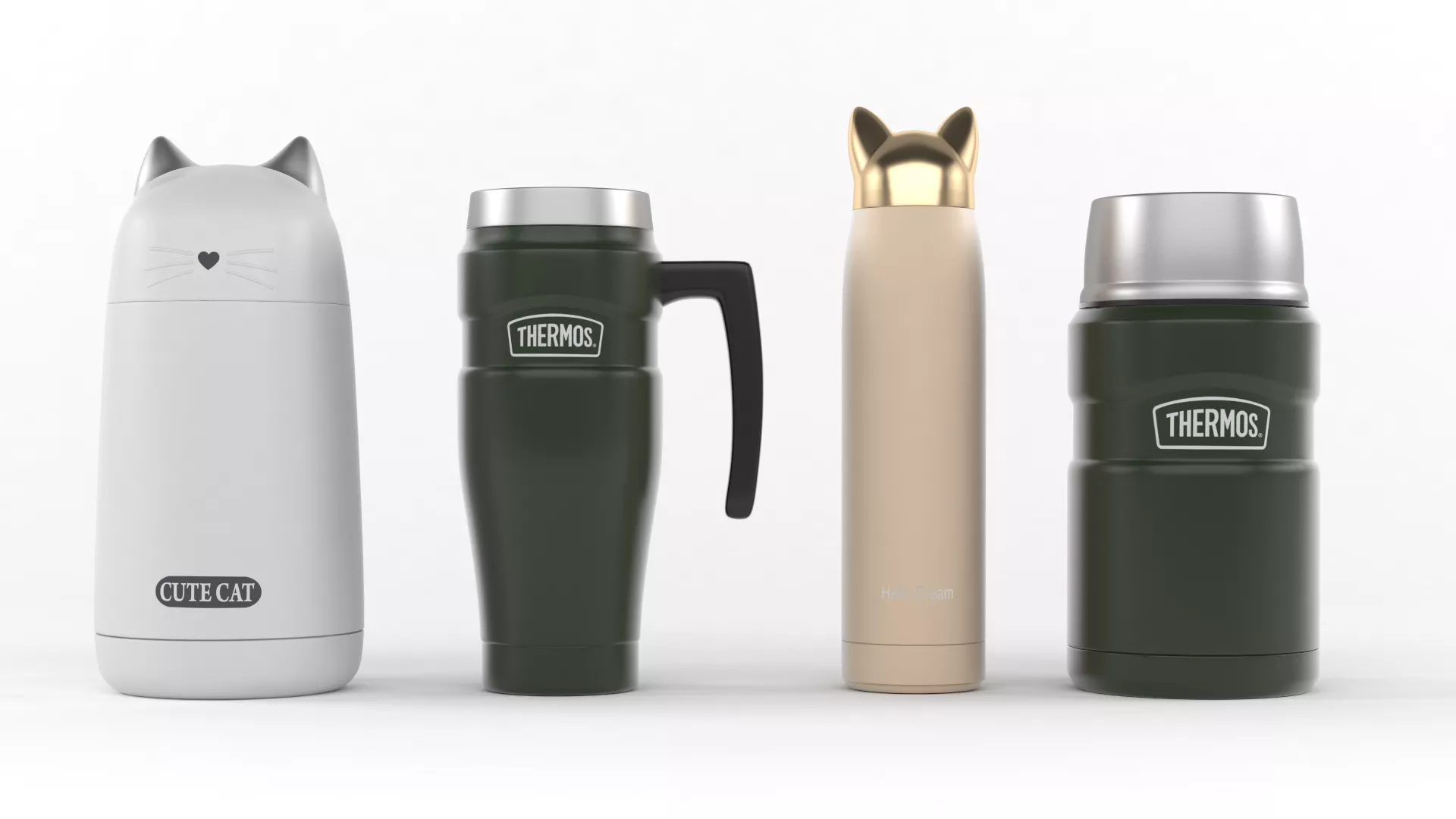 Thermos Collection 3D model