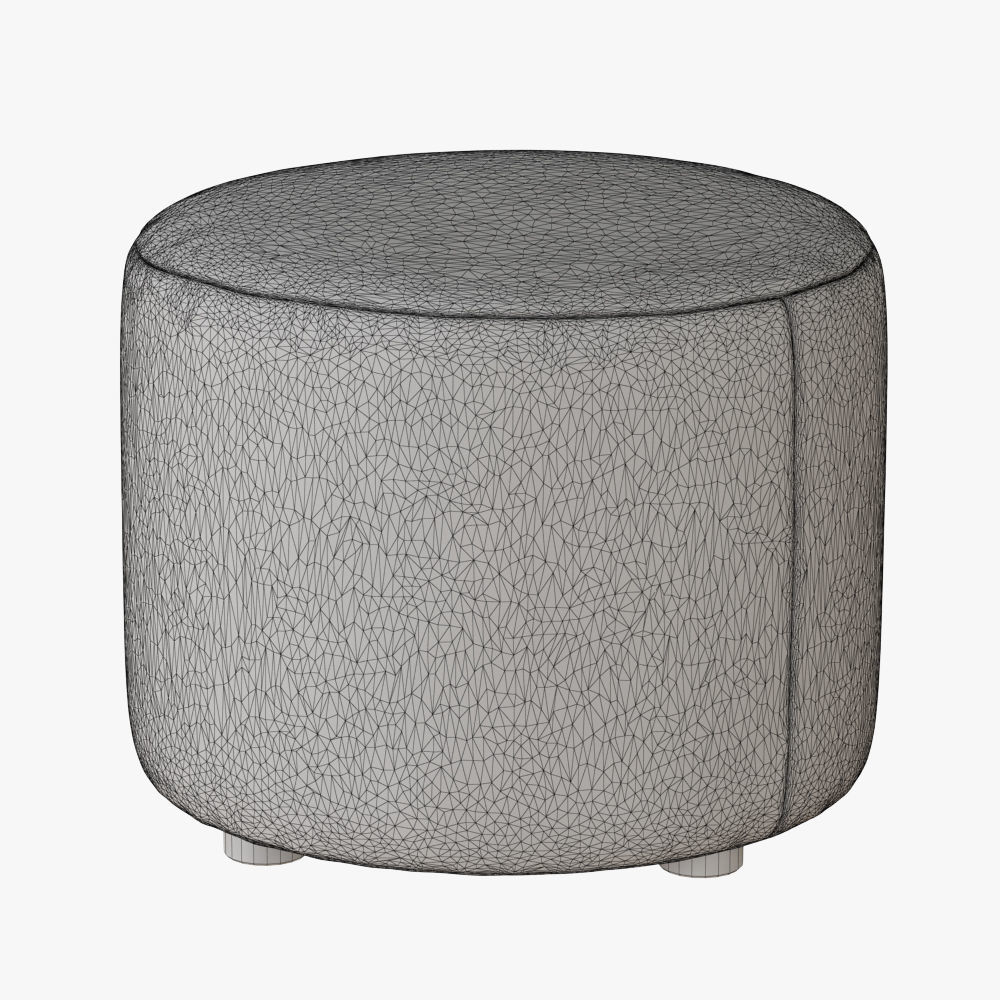 Pouf Ditre Chloe 3D model_3