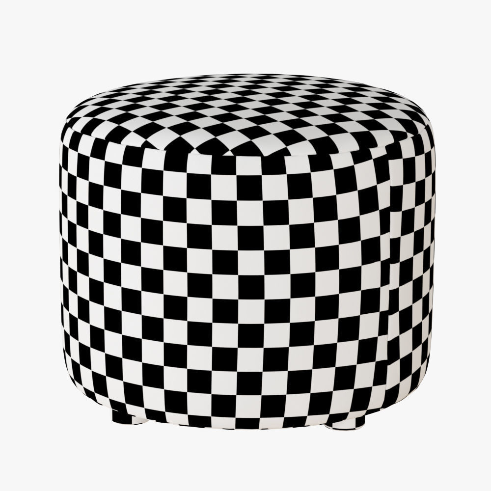 Pouf Ditre Chloe 3D model_4