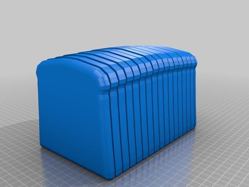 Loaf of bread for dual extrusion Free 3D print model_4