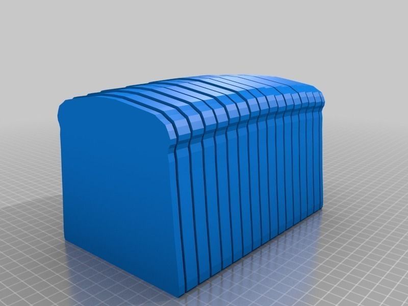 Loaf of bread for dual extrusion Free 3D print model_3