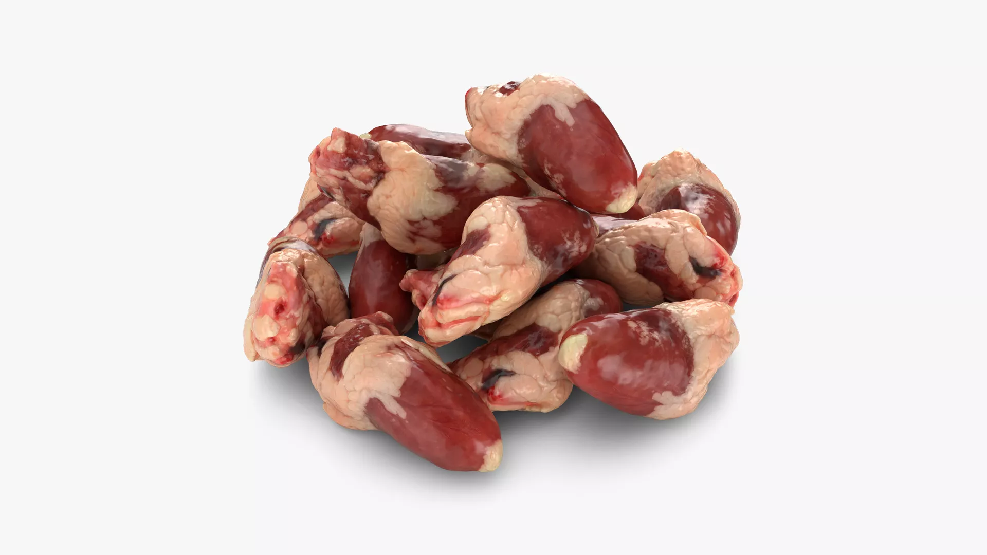 Chicken Hearts 3D model