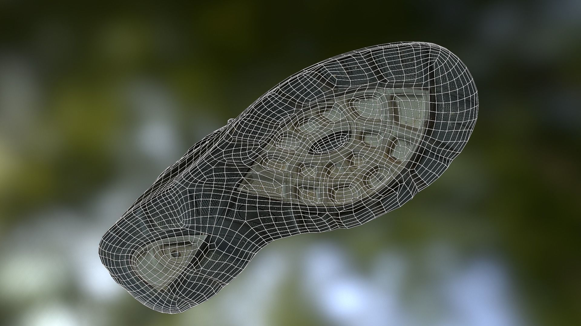 Boot Low Poly 3D model Low-poly 3D model_12