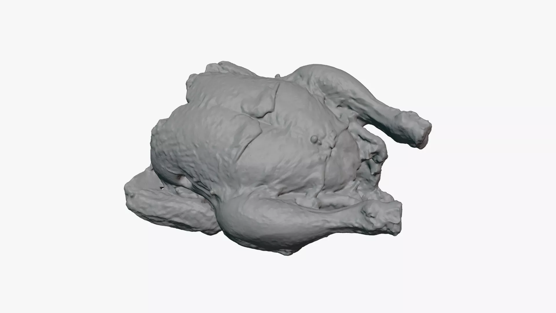Roasted Chicken - For 3D Print 3D print model