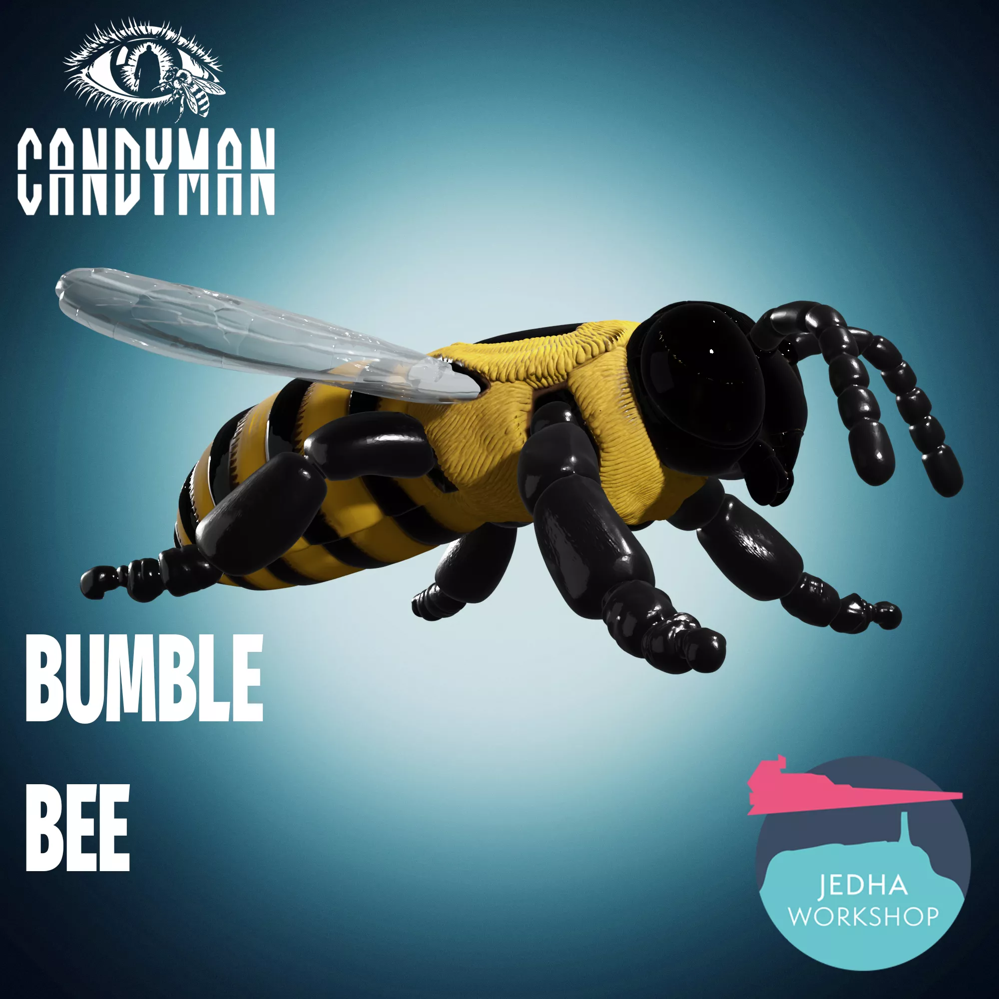 Candyman Bumble Bee 3D Print Files Candyman 1992 3D print model