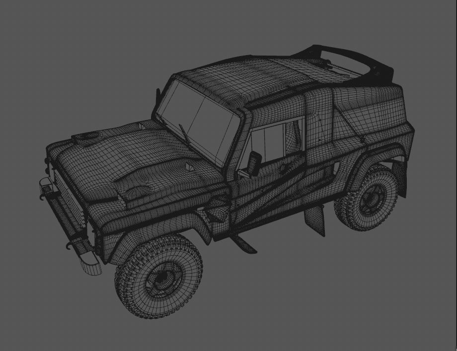 Bowler Wildcat  3D model_4