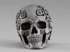 Steampunk Decorative Skull with Gear Patterns S00661 3D model | CGTrader