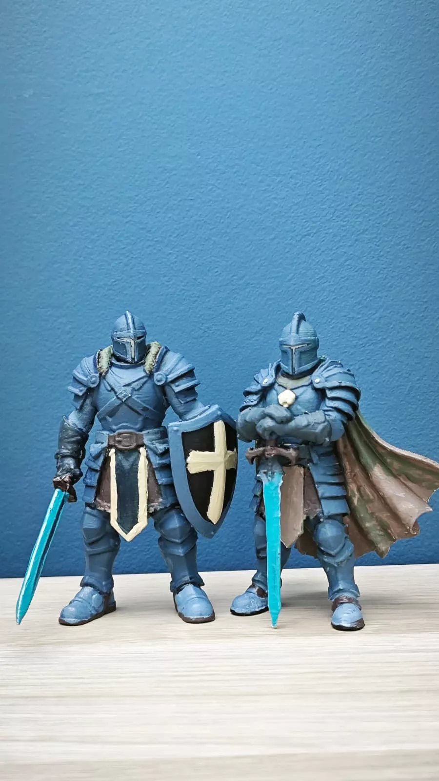 Fantasy Knights Duo 3D print model