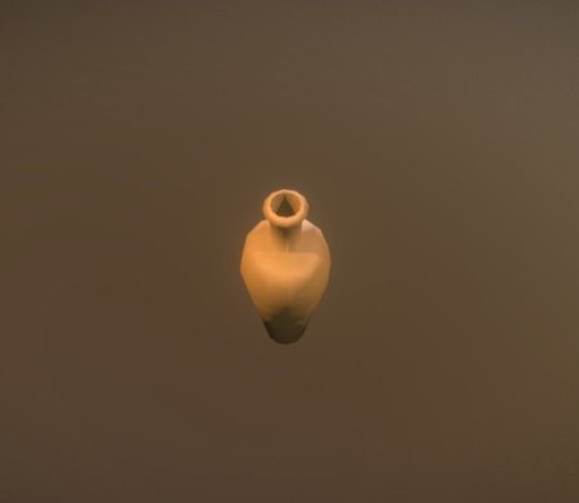 Big Clay Vase low-poly game ready Low-poly 3D model_3