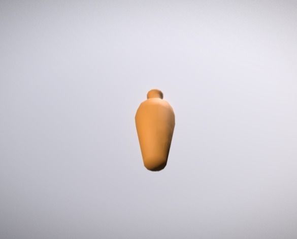 Big Clay Vase low-poly game ready Low-poly 3D model_4