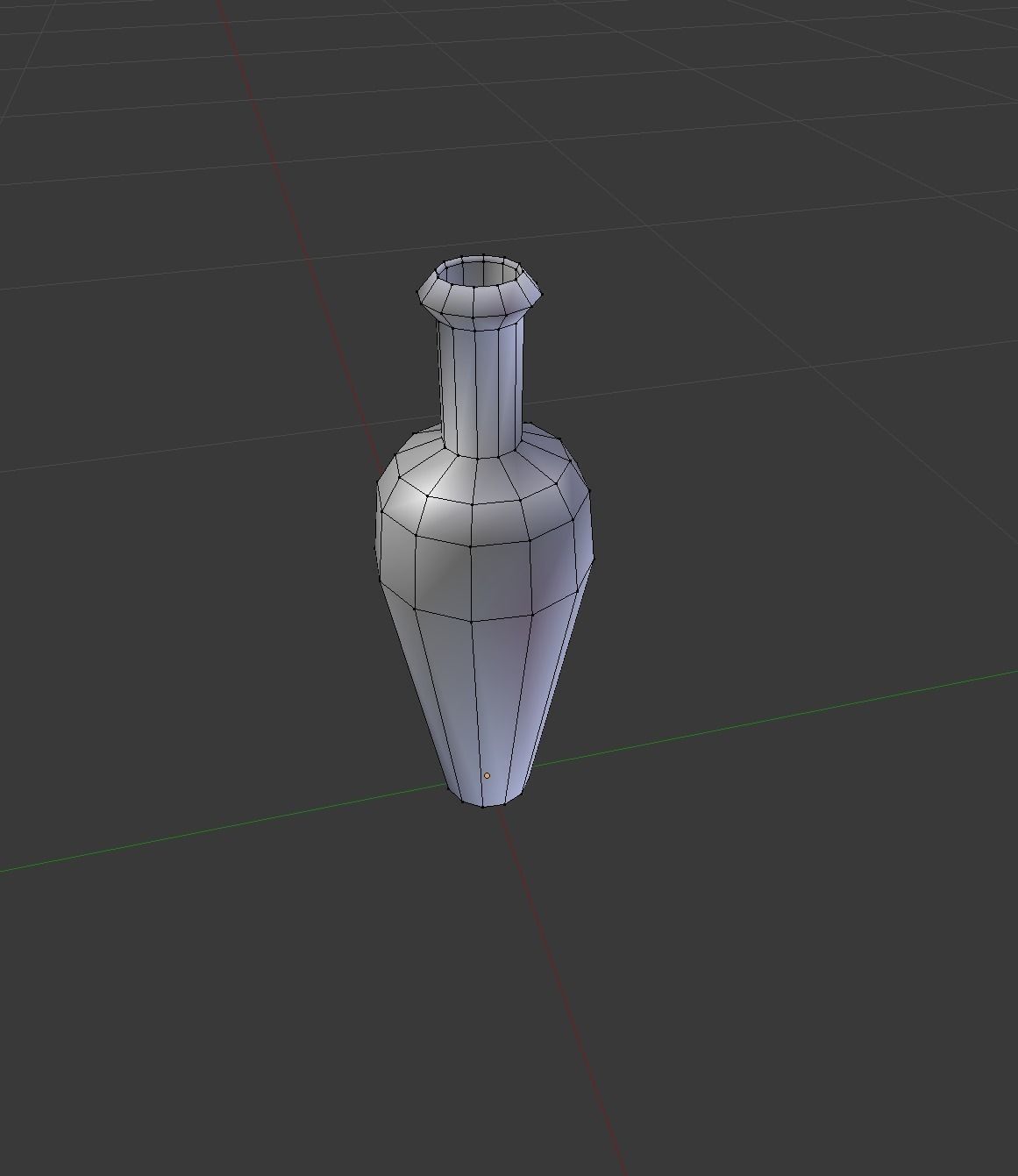 Big Clay Vase low-poly game ready Low-poly 3D model_2