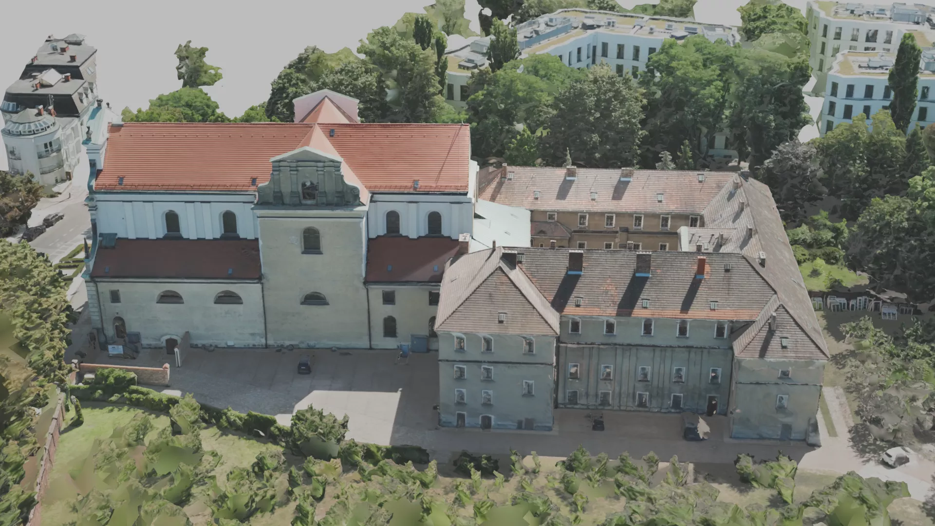 Basilica and Monastery Complex Photogrammetry Environment 3D model