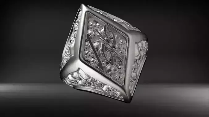 Biker ring 3Dmodel STL obg 3d print 3D print model