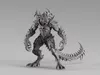 Spiked Reptilian Monster with Long Tail S00547 3D model | CGTrader