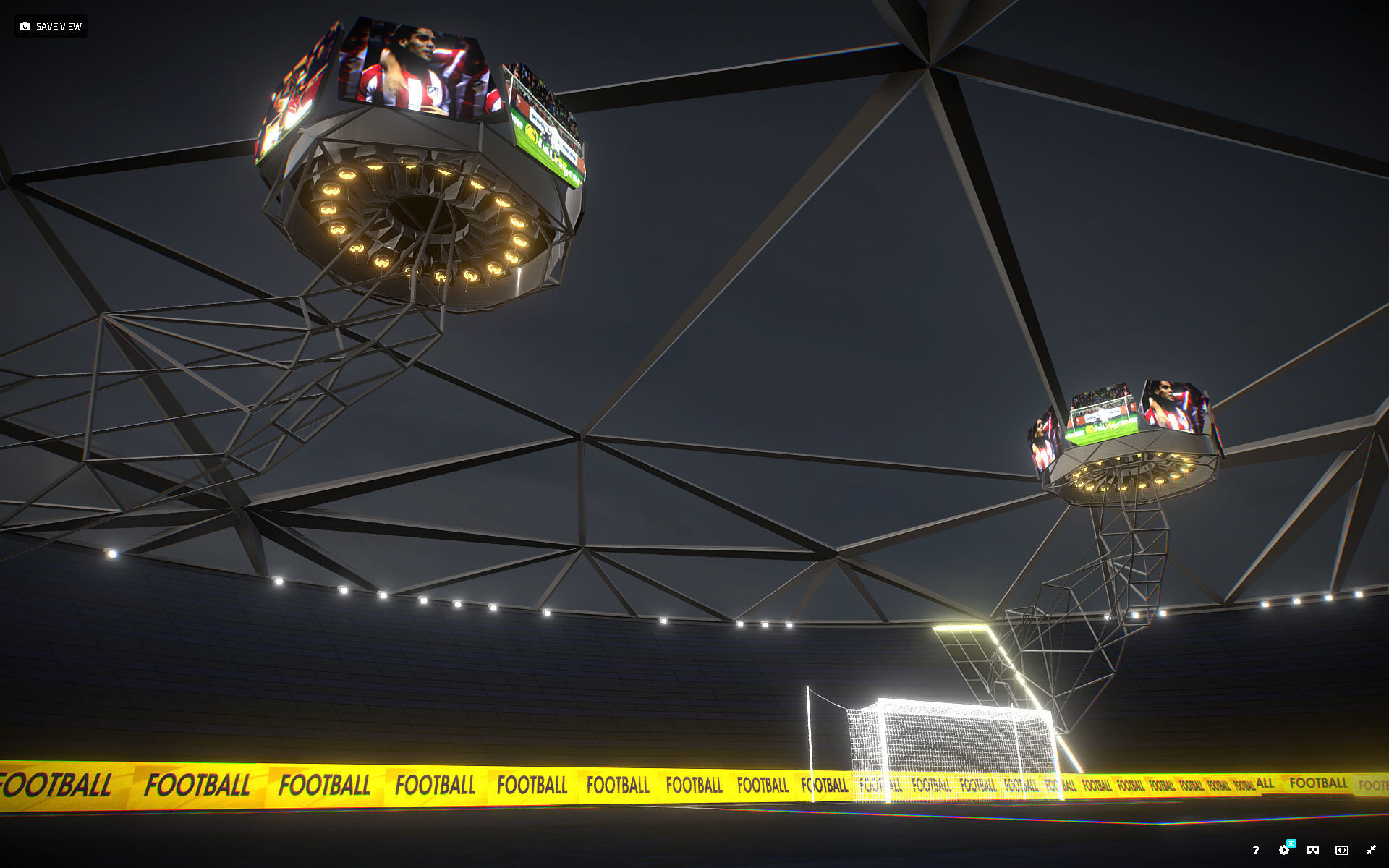 Glow Stadium PBR Low-poly 3D model_7