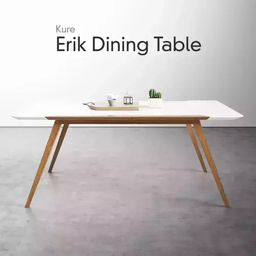 Kure Erik Dining Table Ash Wood