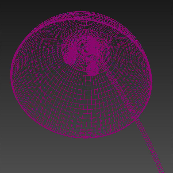 The Arc Black Floor Lamp 3D model_22