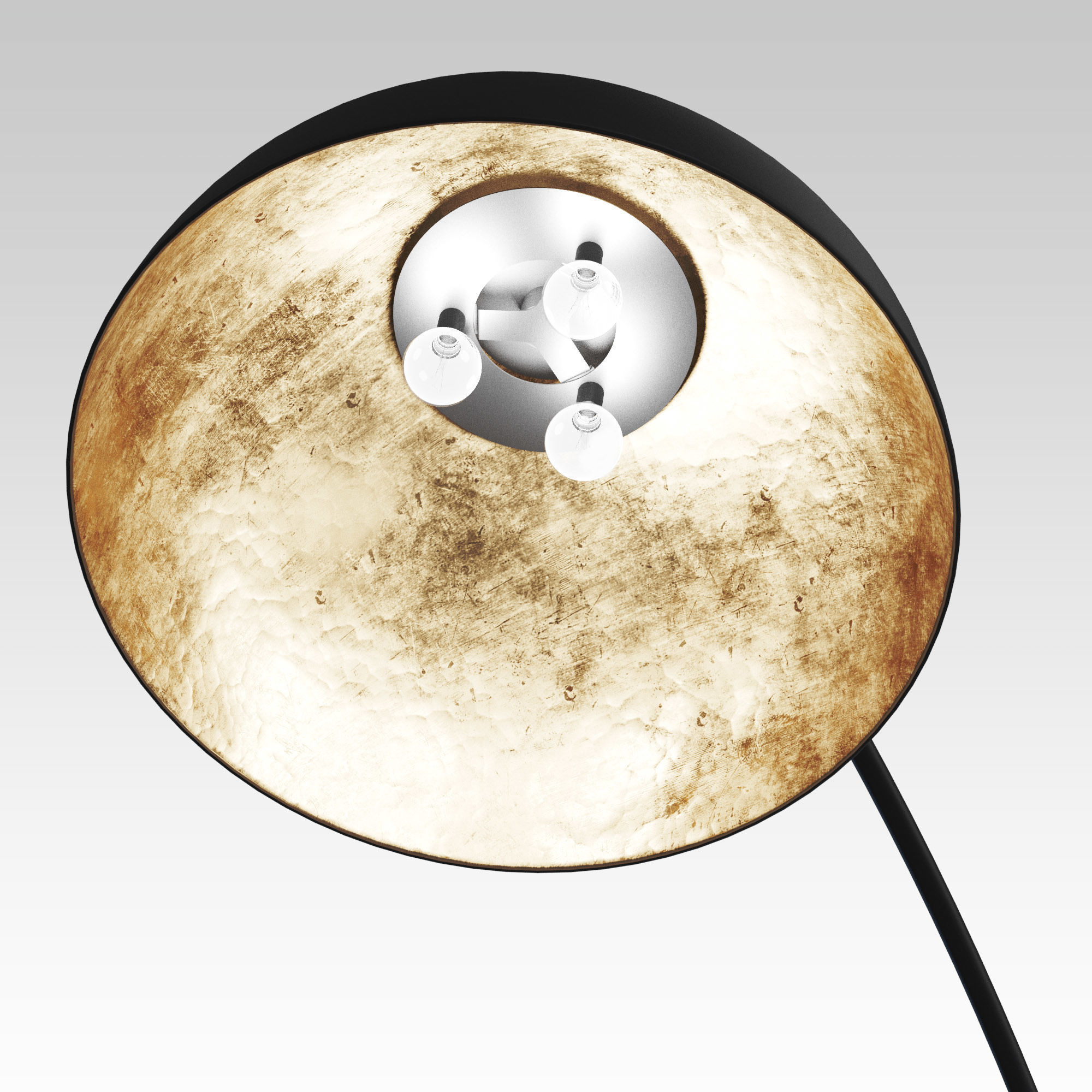 The Arc Black Floor Lamp 3D model_3