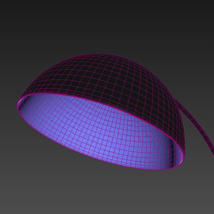 The Arc Black Floor Lamp 3D model_15