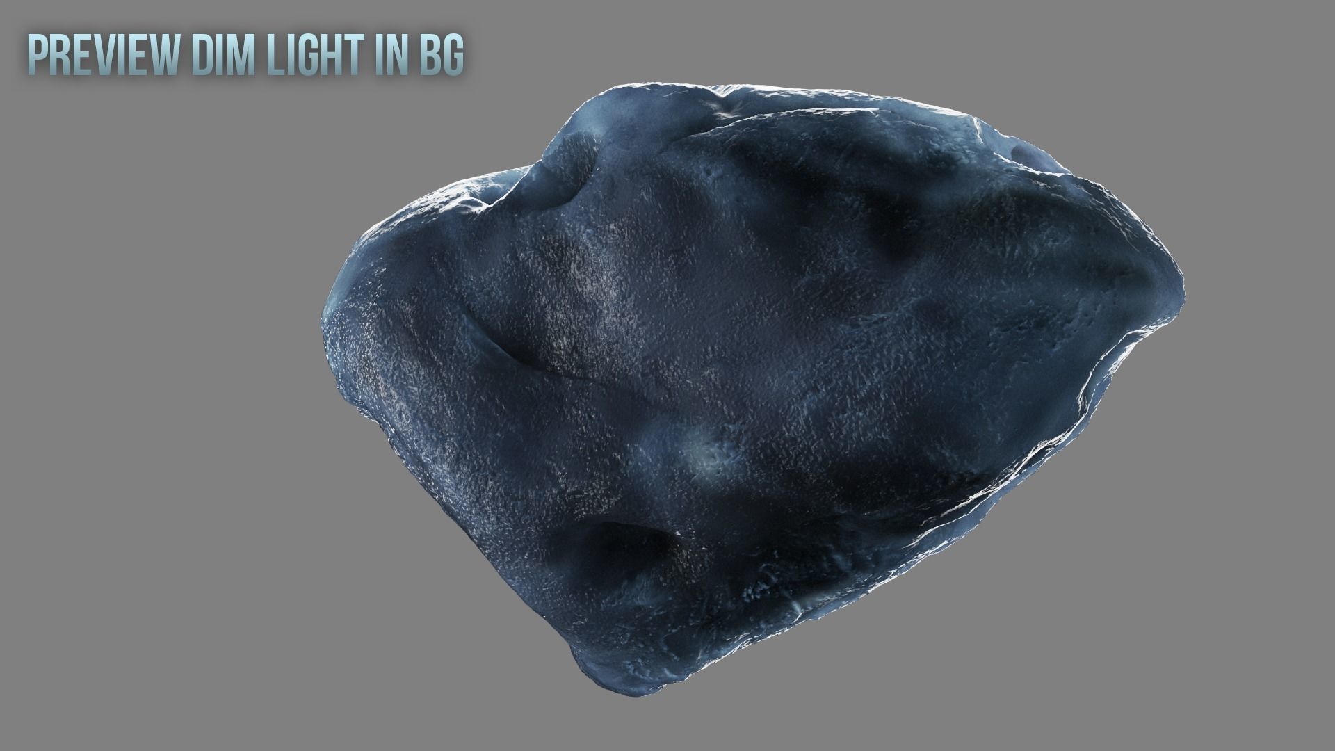Ice Asteroid 3D model_1
