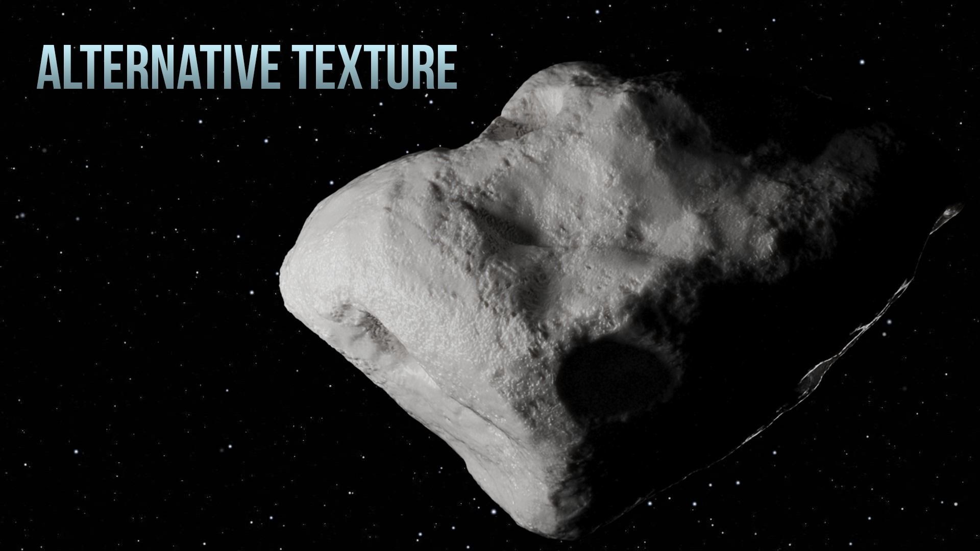 Ice Asteroid 3D model_12