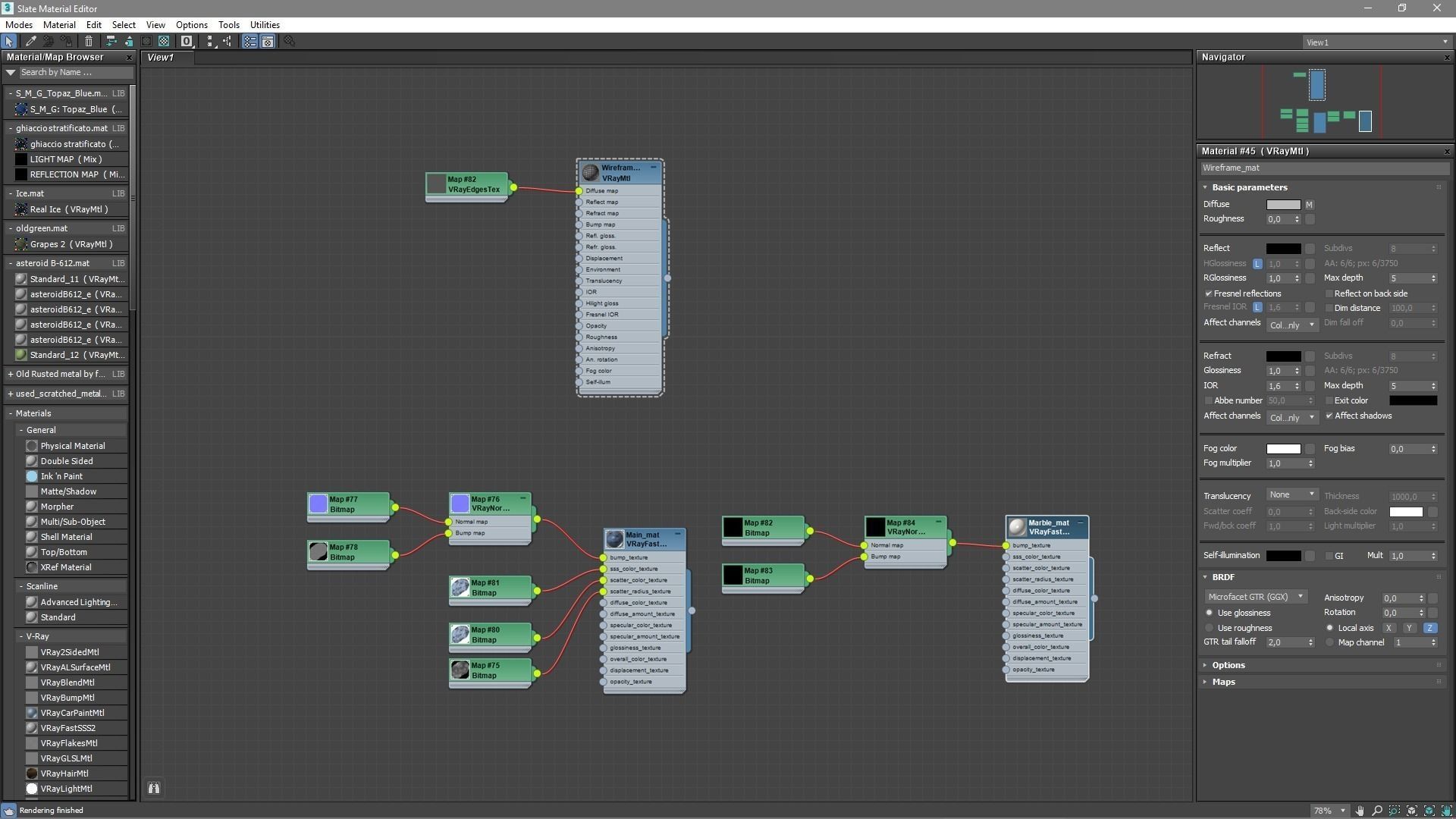 Ice Asteroid 3D model_9