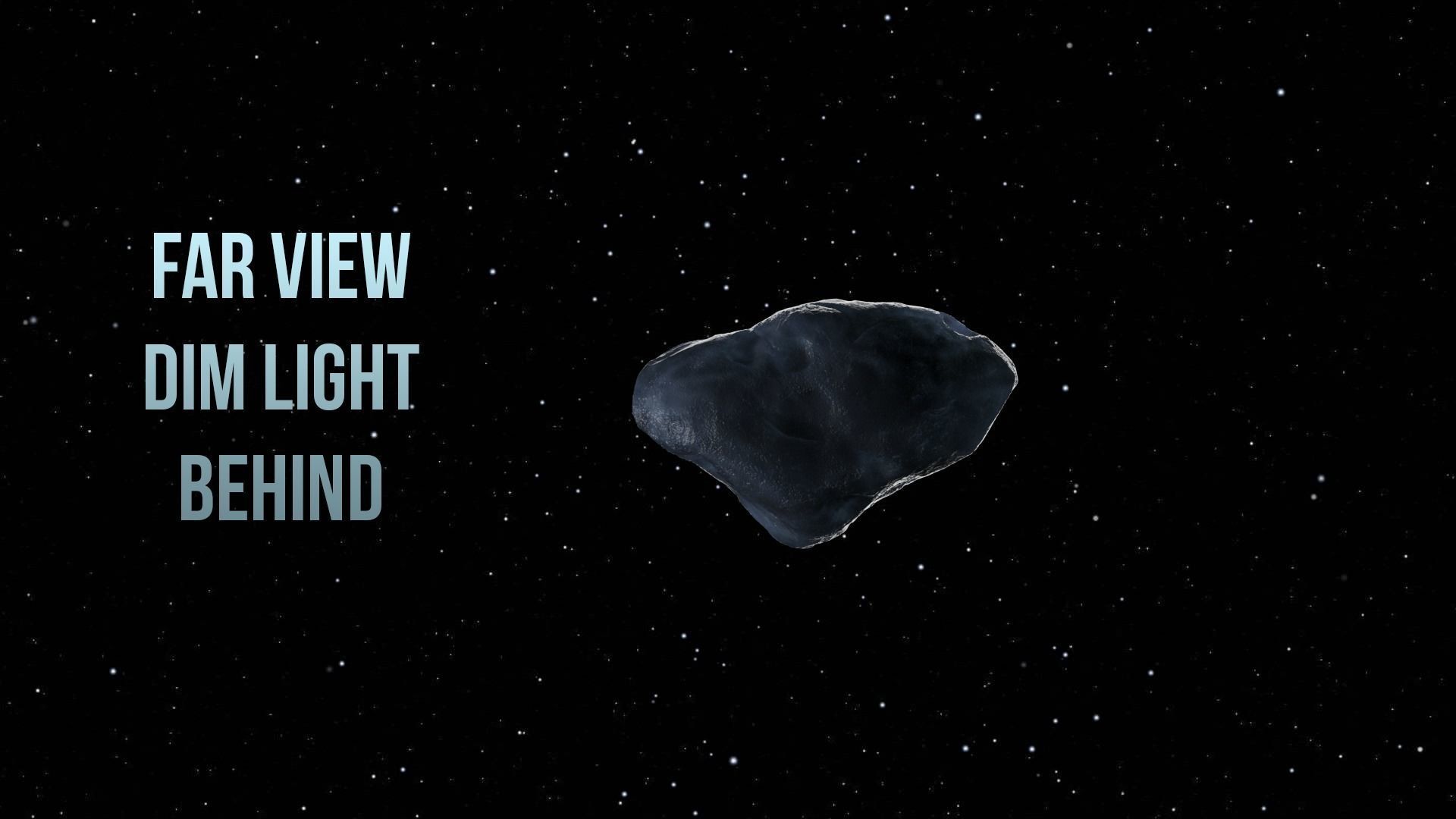 Ice Asteroid 3D model_7