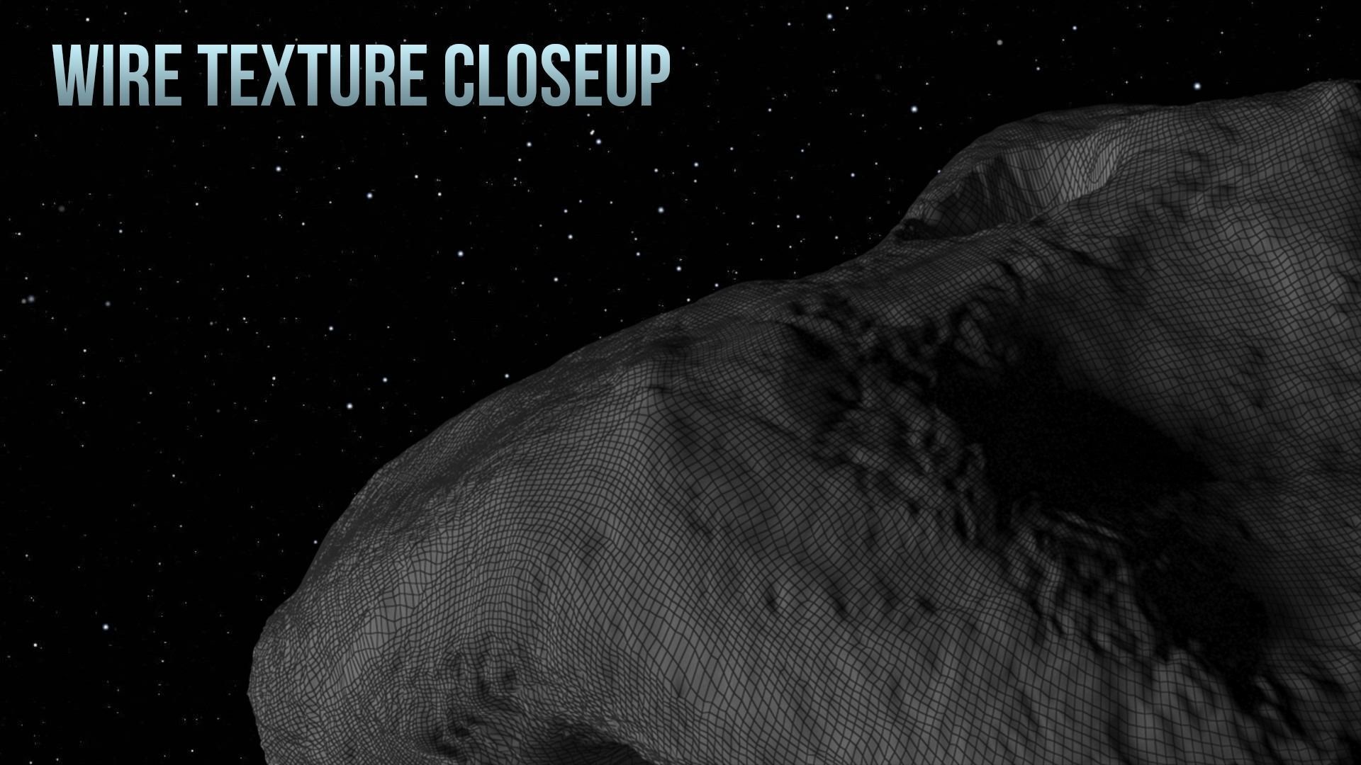 Ice Asteroid 3D model_15