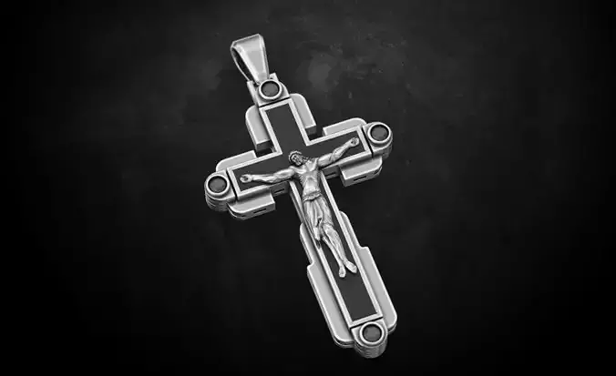 Cross with a crucifix 146