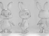 3D model Cute Stylized Rabbit VR / AR / low-poly | CGTrader