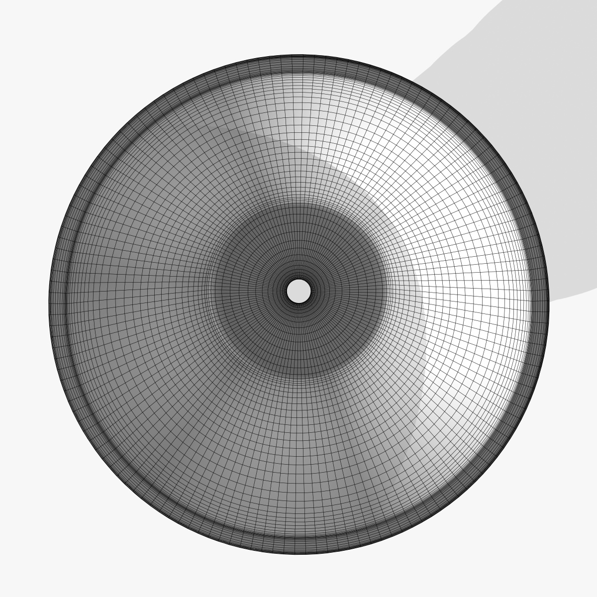 Fancy Pot Low-poly 3D model_6