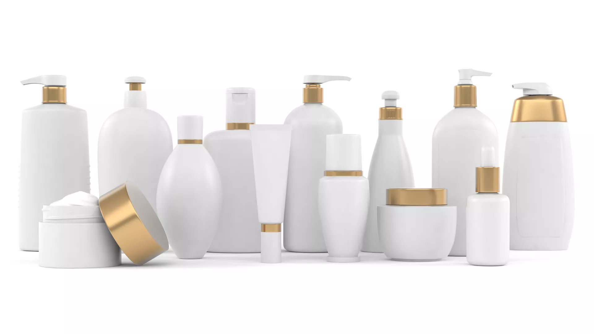Plastic Bottle Collection 3D model