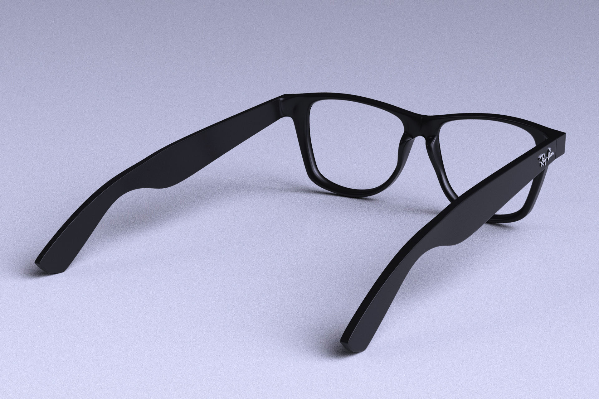 Ray-Ban New Wayfarer glasses 3D model_7