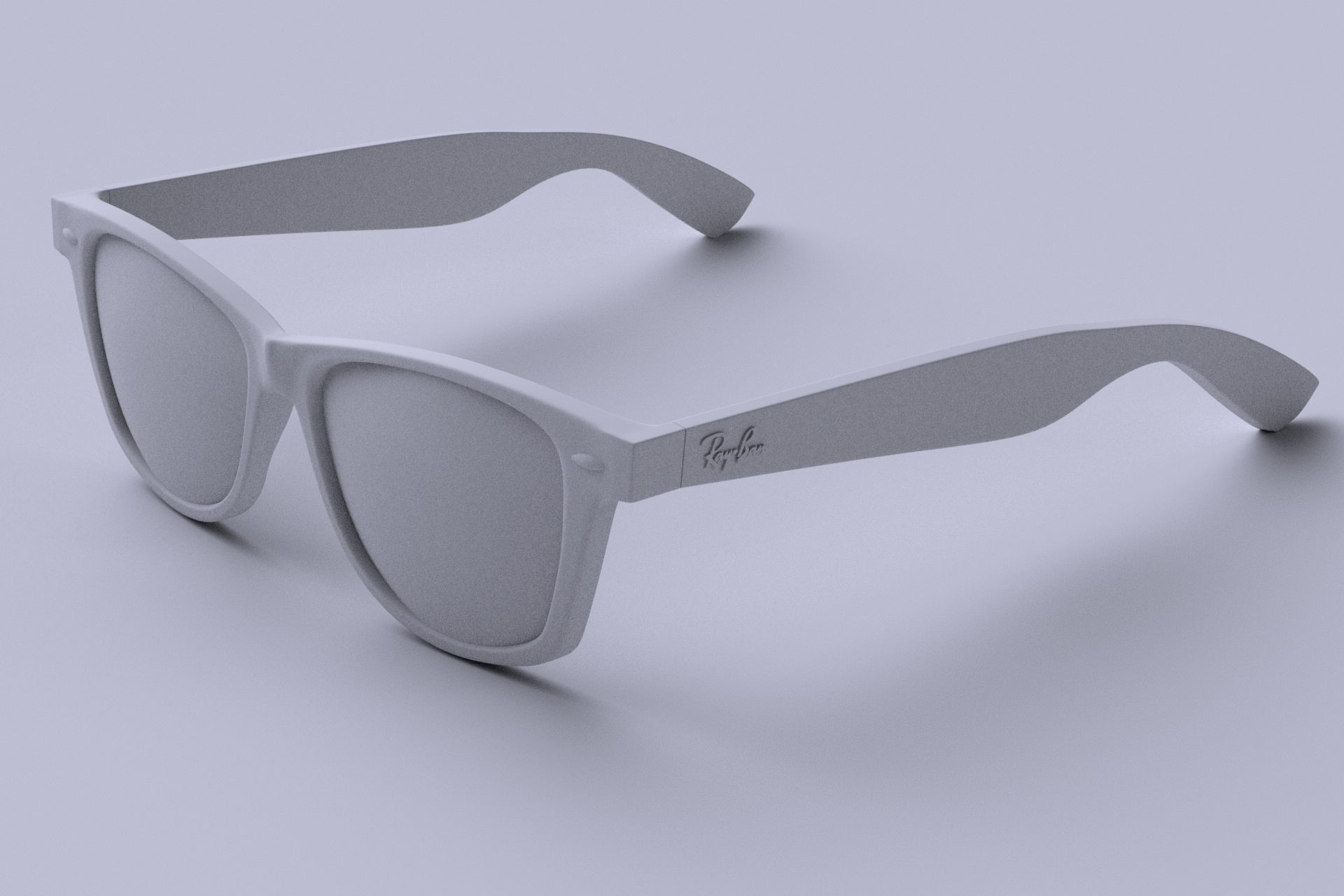 Ray-Ban New Wayfarer glasses 3D model_10