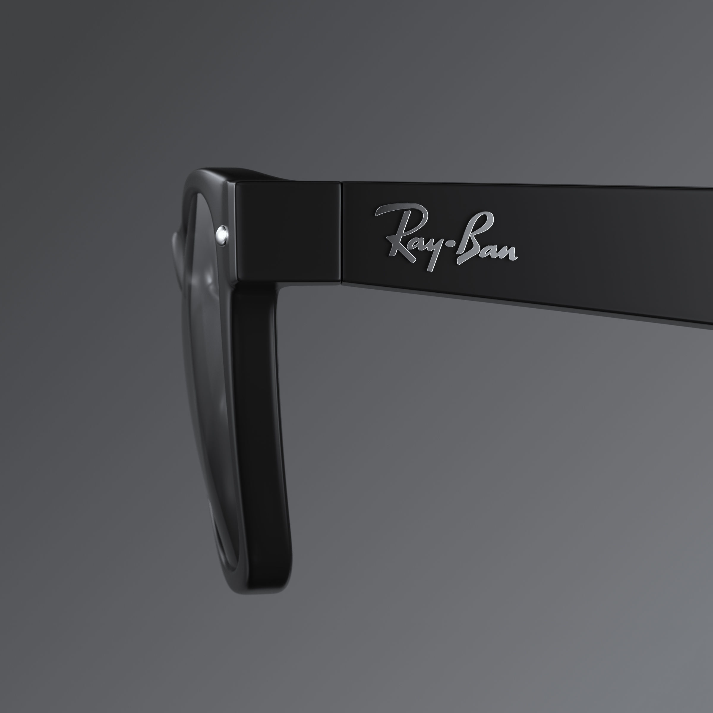 Ray-Ban New Wayfarer glasses 3D model_1