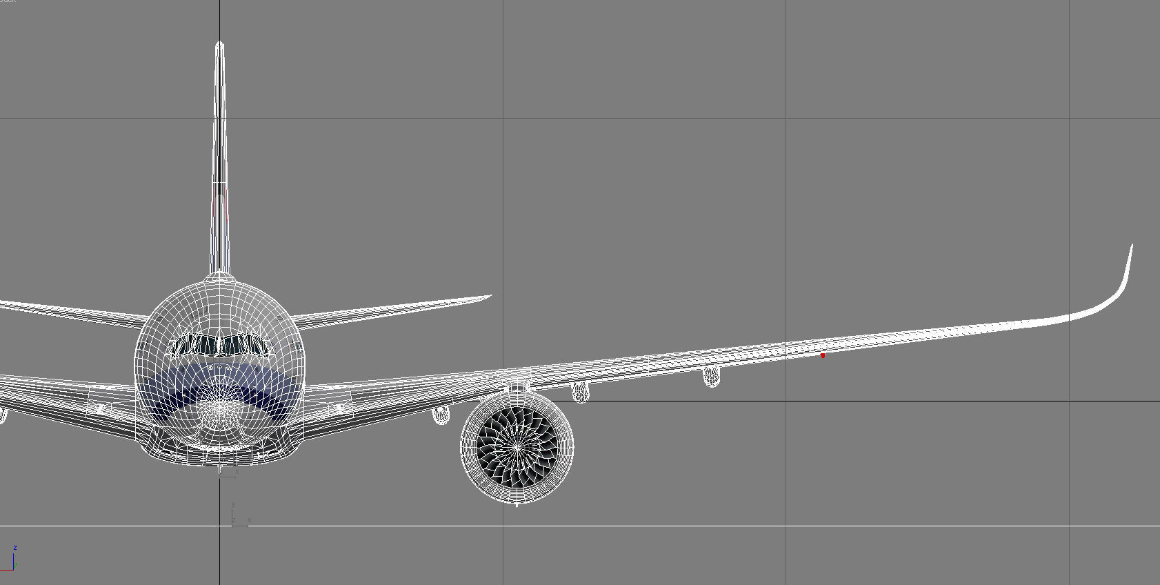 Airbus A350-900 XWB China airlines Syrmaticus Mikado livery Low-poly 3D model_17
