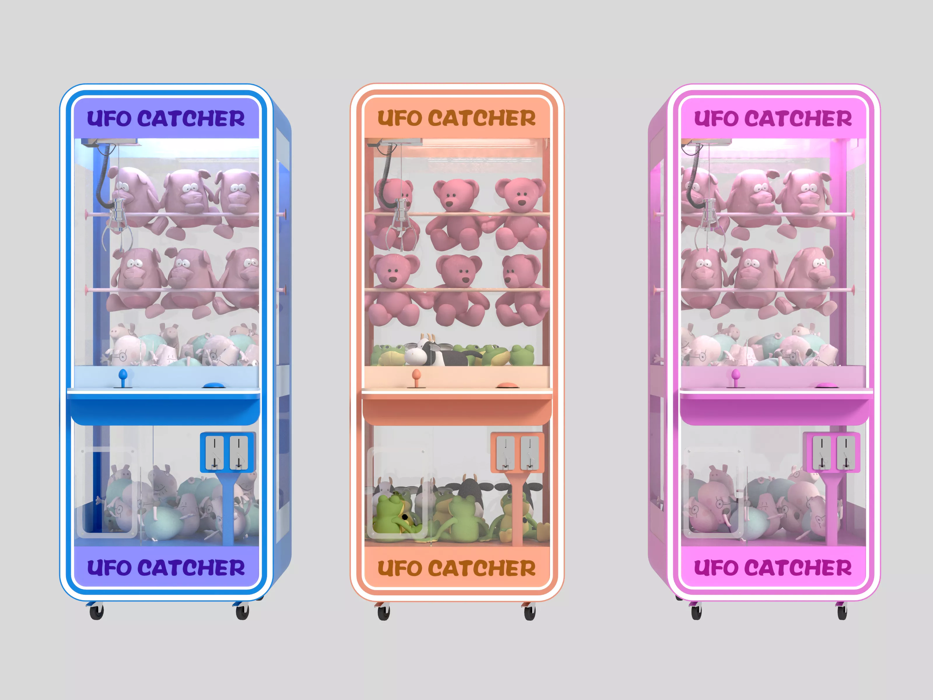 clawmachine Vending Machine 3D model