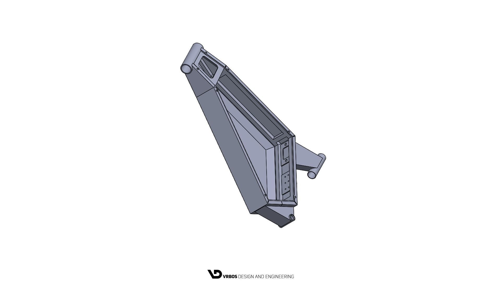 Electrical Bicycle Frame 3D model_6